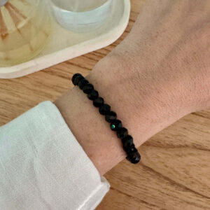 Pulsera elástica  negra