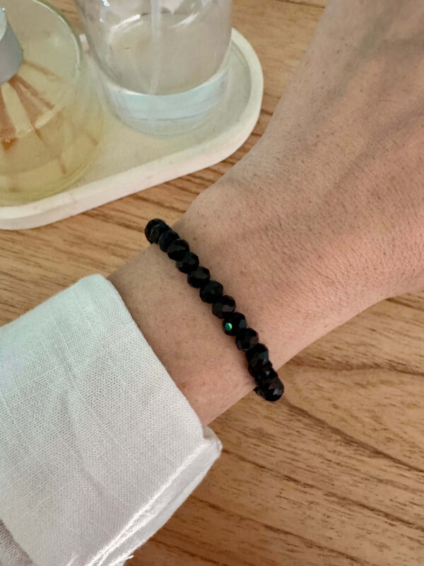 Pulsera elástica  negra