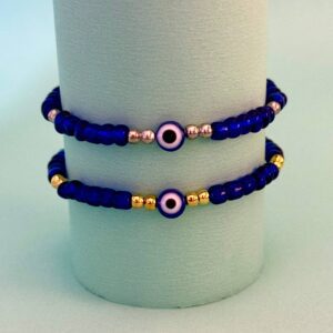Pulsera azul protectora