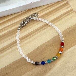 Pulsera cristal 7 chakras