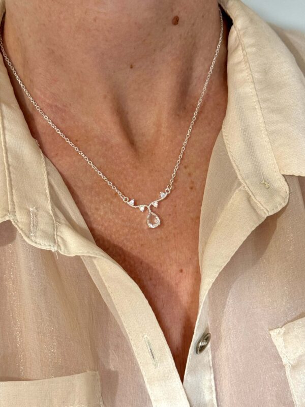 Collar gota cubic 43 cm. - Imagen 3