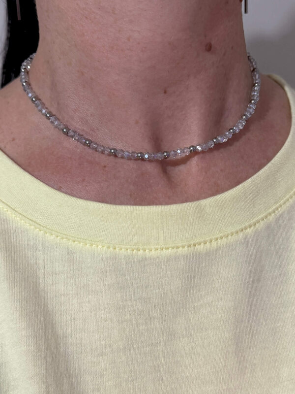 Collar cristal de roca 40 cm. - Imagen 2