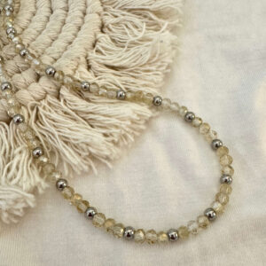 Collar cristales campagne 40 cm.