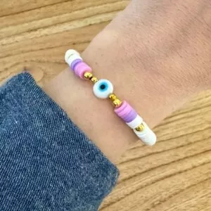 Pulsera protectora pastel